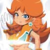 Princess Daisy Body pillow case MARIO STRIKERS Mitgard-Knight