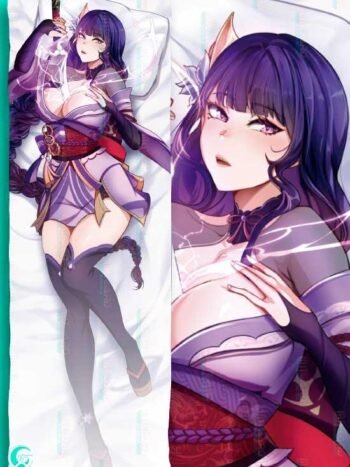 Raiden Shogun Body pillow case GENSHIN IMPACT Kush