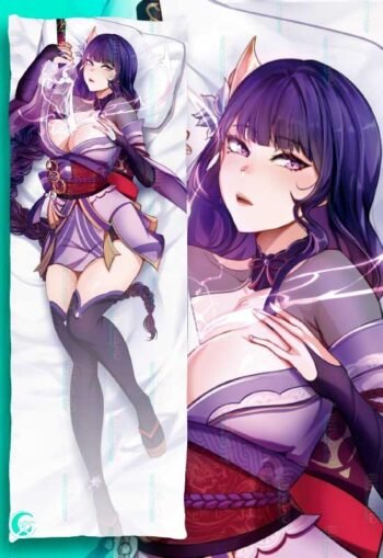 Raiden Shogun Body pillow case GENSHIN IMPACT Kush