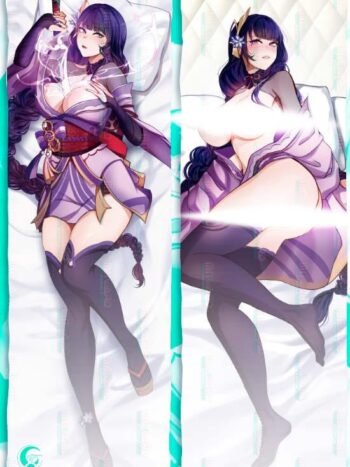 Raiden Shogun Body pillow case GENSHIN IMPACT Kush