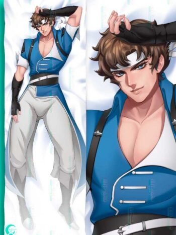 Alternative view of Richter Belmont v2 Body pillow case
