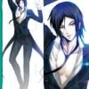 Sebastian Michaelis v2 Body pillow case BLACK BUTLER Mitgard-Knight