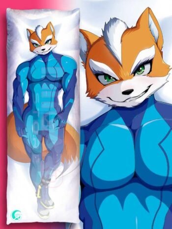 Fox McCloud Samus suit Body pillow case STAR FOX Mitgard-Knight