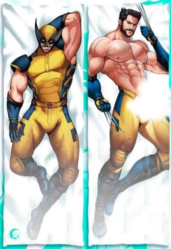 Alternative view of Wolverine Dakimakura Body pillow cover