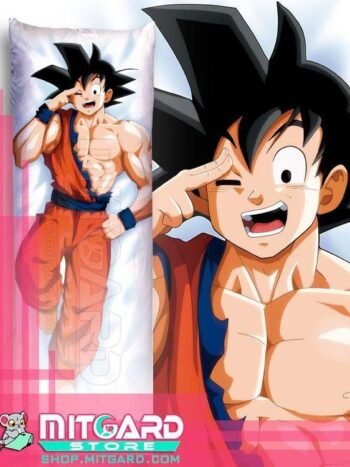 DRAGON BALL SUPER God Goku White Body pillow case dakimakura - 2