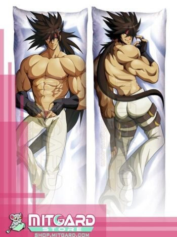 GUILTY GEAR Sol Badguy Body pillow case dakimakura - 50cmx150cm / Peach Skin / 2 Sides Printed - 1