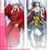 INUYASHA SEMI-DEMON Inuyasha Sesshomaru Body pillow case dakimakura - 50cmx150cm / Peach Skin / 2 Sides Printed - 1