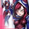 LEAGUE OF LEGENDS Xayah Body pillow case dakimakura - 2