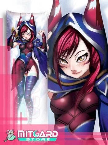 LEAGUE OF LEGENDS Xayah Body pillow case dakimakura - 2