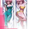 MY HERO ACADEMIA Mina Ashido Body pillow case Dakimakura - 50cmx150cm / Peach Skin / Back SFW + front - 1