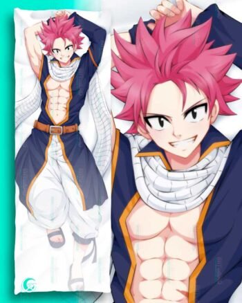 Alternative view of Natsu Dragneel  Dakimakura Body pillow cover