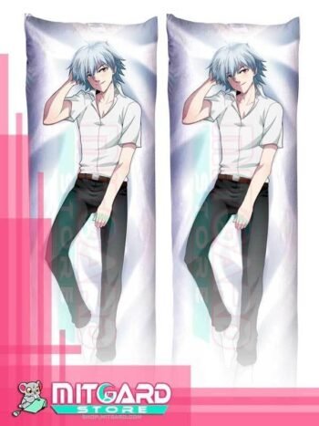 NEON GENESIS EVANGELION Kaworu Nagisa Body pillow case Dakimakura - 50cmx150cm / Soft Satin / 2 Sides Printed - 1