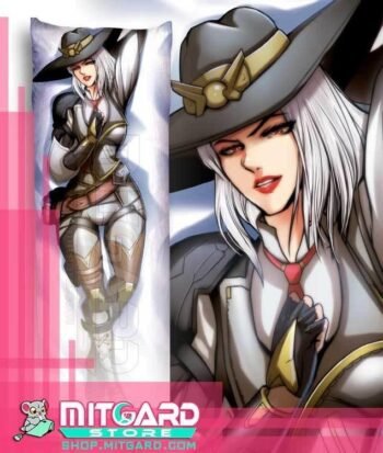 OVERWATCH Elizabeth Caledonia Ashe Body pillow case Dakimakura - 2
