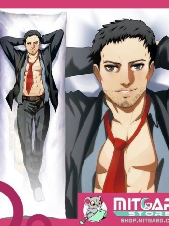 PERSONA 4 Ryotaro Dojima Body pillow case Dakimakura - 2