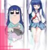 POP TEAM EPIC Pipimi Body pillow case Dakimakura - 50cmx150cm / Soft Satin / 2 Sides Printed - 1