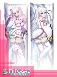 Emilia V1 Dakimakura Body pillow cover