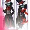 VILLANOUS Black Hat Body pillow case Dakimakura - 50cmx150cm / Peach Skin / 2 Sides Printed - 1