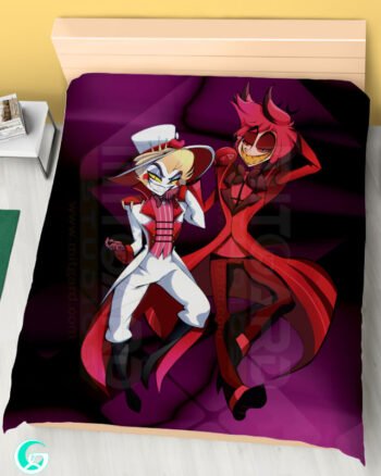 Alastor & Lucifer Duvet Cover