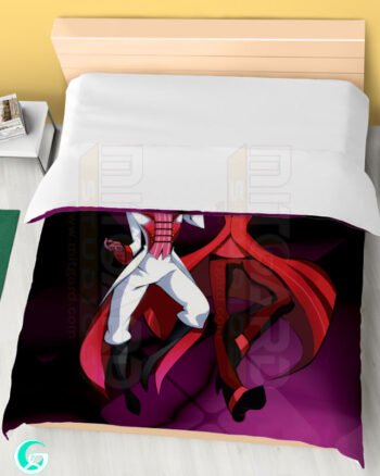 Alternative view of Alastor & Lucifer Duvet Cover