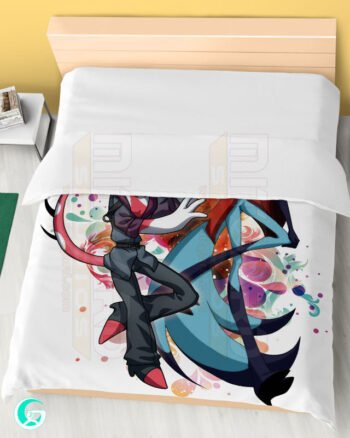 Alternative view of Blitzo & Stolas Blanket or Duvet Cover