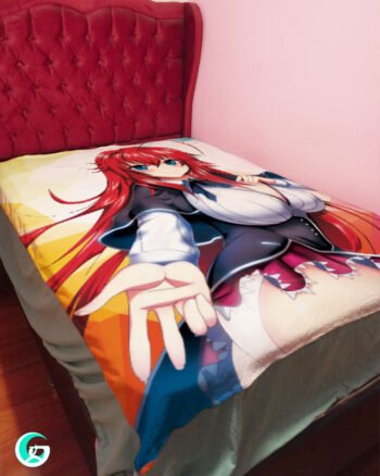 Alternative view of Rias Gremory Blanket or Duvet Cover