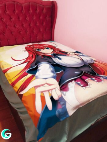 Alternative view of Rias Gremory Blanket or Duvet Cover