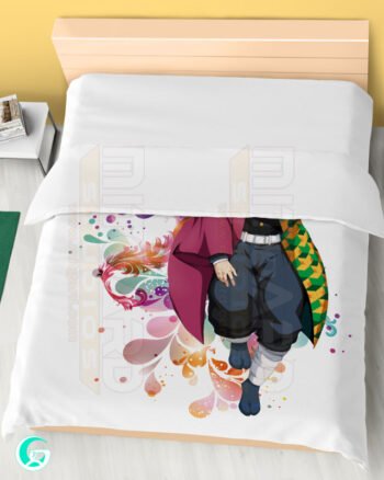 Alternative view of Giyu Tomioka Blanket or Duvet Cover