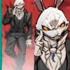 White Rabbit Dakimakura Body pillow cover - Image 2