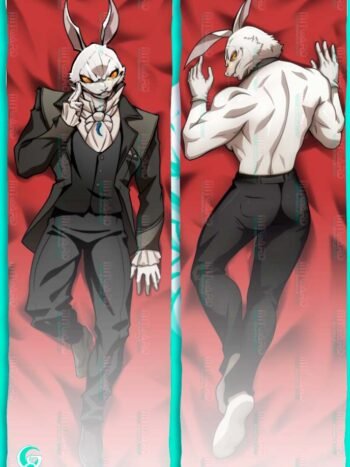 White Rabbit Dakimakura Body pillow case