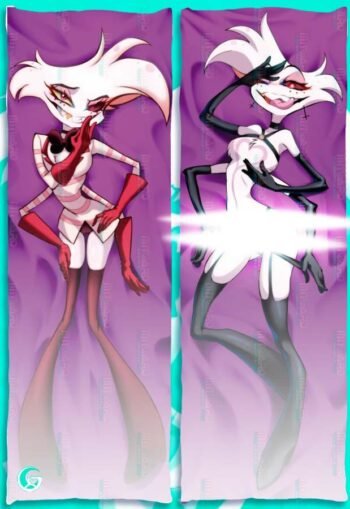 Alternative view of Angel Dust Dakimakura Body pillow cover