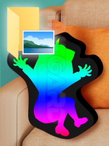 Alternative view of Custom with your picture or photo a Plushie