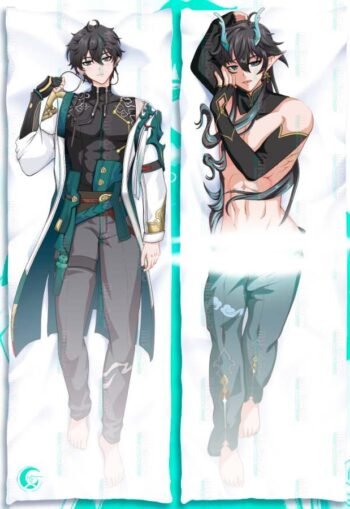 Alternative view of Dang Heng Dakimakura Body pillow cover