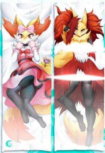 Braixen / Delphox Body pillow case POKEMON Mitgard-Knight