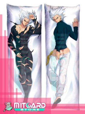 ONE PUNCH MAN Garou V1 Body pillow case Dakimakura - 50cmx150cm / Peach Skin / NSFW version - 4
