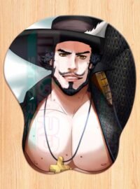 Hawks 3Dマウスパッド（ジェルリストレスト付き）