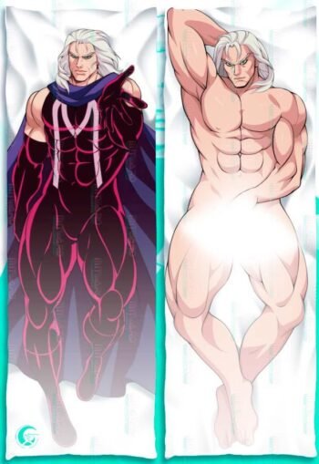 Alternative view of Magneto Dakimakura Body pillow cover