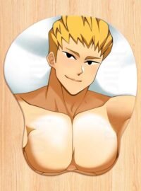 Mashirao Ojiro Mouse pad 3D con reposamuñecas de gel