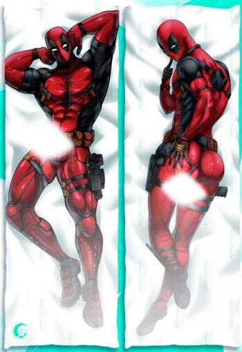 Alternative view of Deadpool Dakimakura Body pillow cover