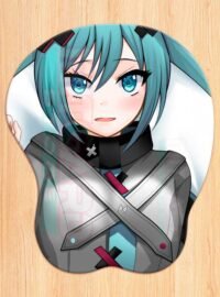 Hatsune Miku v3 Mouse pad 3D con reposamuñecas de gel