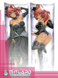 Bowsette Red hair Dakimakura Body pillow cover