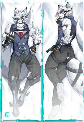 Alternative view of Von Lycaon v2 Dakimakura Body pillow cover