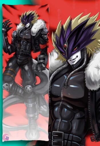 Alternative view of Beelzemon Dakimakura Body pillow cover
