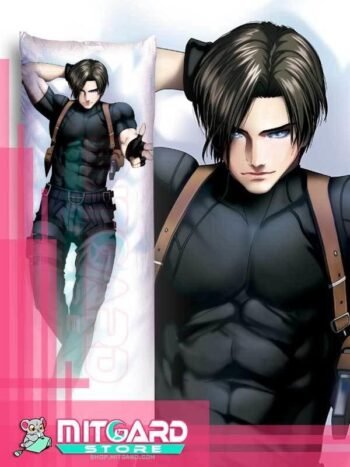 RESIDENT EVIL 2 Leon Scott Kennedy V3 Body pillow case Dakimakura - 2