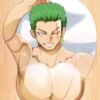Roronoa Zoro 3D Mouse pad with Gel Wrist rest