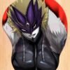 Beelzemon 3D Mouse pad with Gel Wrist rest