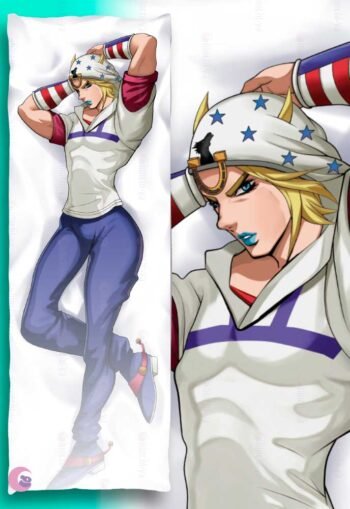 Alternative view of Johnny Joestar Dakimakura Body pillow cover