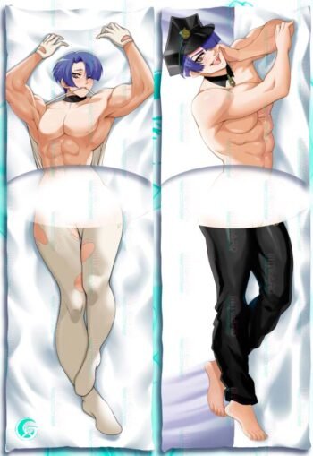 Polyester Undress Dakimakura Body pillow cover