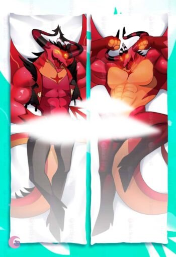 Alternative view of Satan Dakimakura Body pillow cover