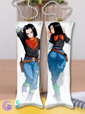 Android 17 v2 V1 MINI Dakimakura KEYCHAIN