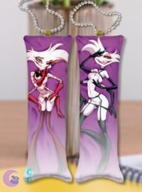 Angel Dust V1 MINI Dakimakura KEYCHAIN